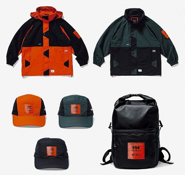 希望商店】WTAPS x HELLY HANSEN BOW JACKET 20SS 機能拼接衝鋒衣