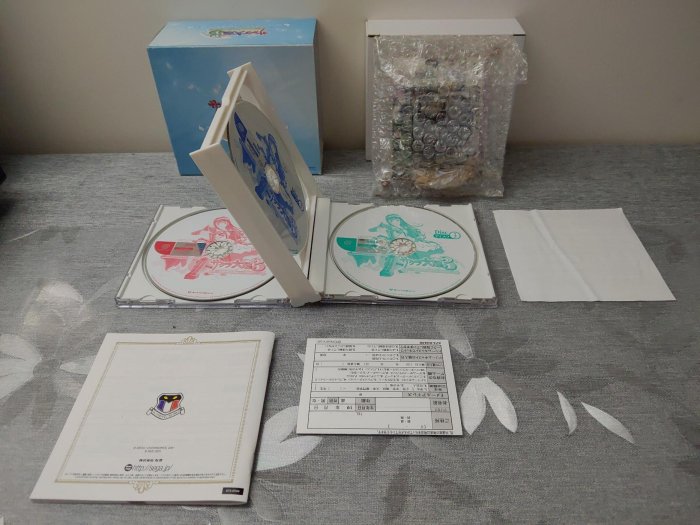 Dreamcast_DC-SEGA_櫻花大戰3(記念版) 附音樂盒相框 (編號90)