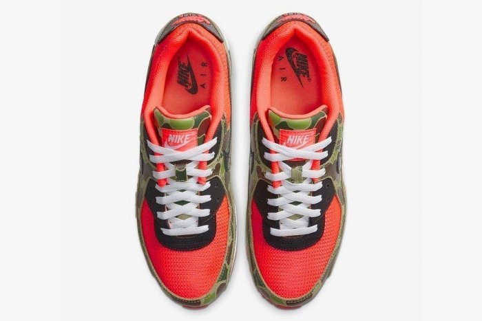 Nike Air Max 90 Reverse Duck Camo CW6024-600 迷彩紅