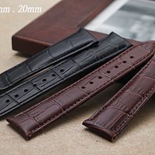 【時間探索】 全新高級按壓式摺疊扣專用錶帶 ( ORIS 及各式錶款代用 21mm . 20mm ) buc