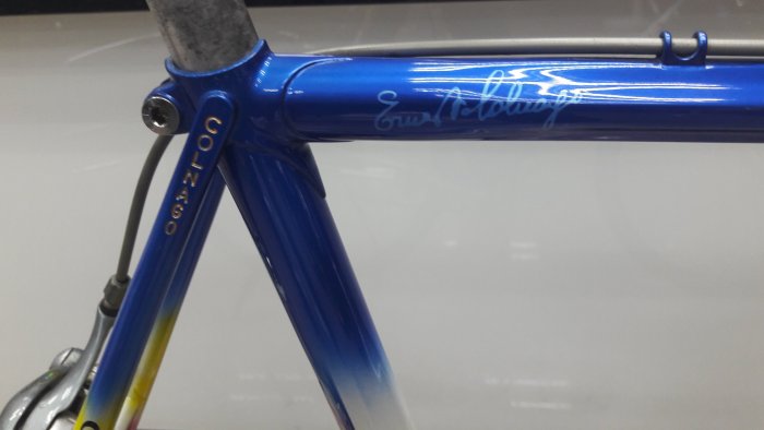 第一代 COLNAGO MASTER (梅花管材) 彩繪版 公路賽自行車  (特價36800元)