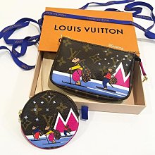 LV M63331 PORTE MONNAIE ROND 聖誕節限定款 拉鏈零錢包 現貨