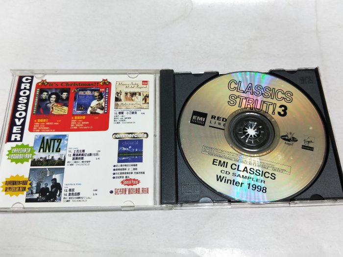 昀嫣音樂(CD149) CLASSICS STRUT! 3 - EMI CLASSICS SAMPLER 售出不退