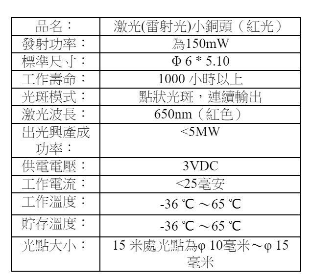 DIY雷射光頭 雷射筆 雷射管 水平儀 激光筆 紅光 非 綠光雷射筆 非紅外線