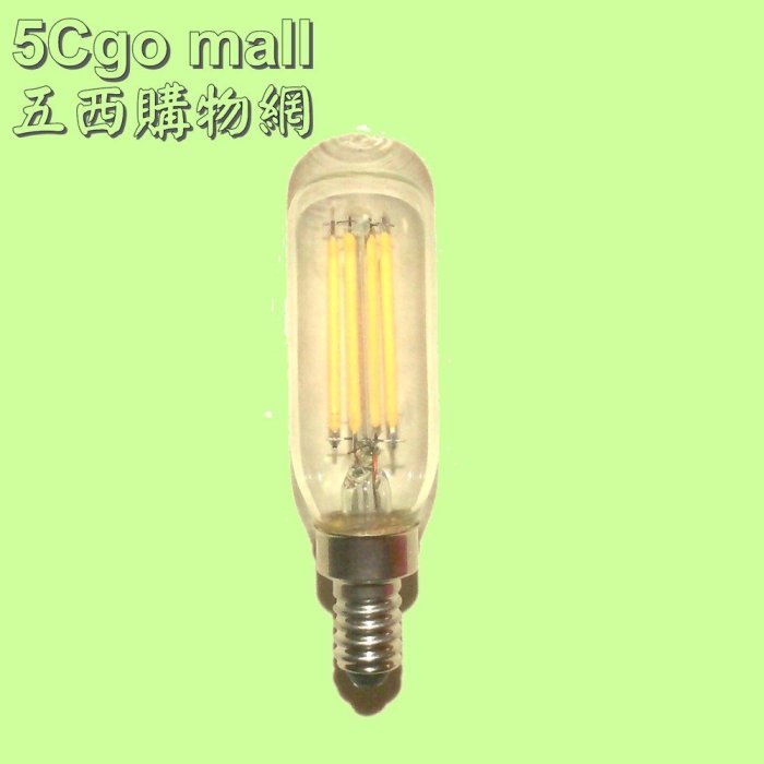 5Cgo【權宇】高顯色2W 2700K暖光E14燈泡節能照明愛迪生LED燈絲燈省電220V T25 另有110v 含稅