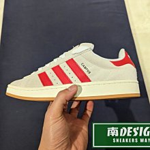 南🔥2023 3月 ADIDAS OG CAMPUS 00S 復古 滑板 麂皮 厚鞋舌 撞色 女 卡其紅 GY0037