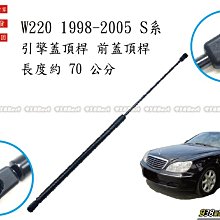 938嚴選 副廠 W220 S系列 98~05 引擎蓋頂桿 前蓋頂桿 頂桿 撐桿 前蓋 頂杆 撐杆