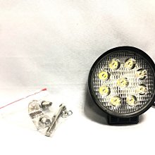 新店【阿勇的店】高亮度 27W LED霧燈 通用型 圓型 led 霧燈 12V/24V皆可安裝 霧燈 LED白光