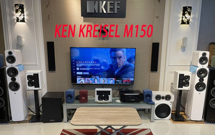 ~台北台中鳳誠影音~ Ken Kreisel DXD-500 雙12吋推挽式重低音喇叭，非M&K X12 MK X10。