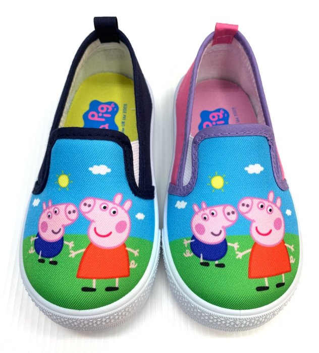 粉紅豬小妹 Peppa Pig / 佩佩豬 / 室內鞋 / 懶人鞋 / 包鞋 / 台灣製 [PG8540]