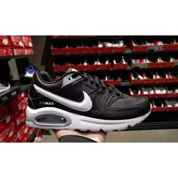 【正品】Nike Air Max Command 氣墊 慢跑鞋 皮革 749760-010