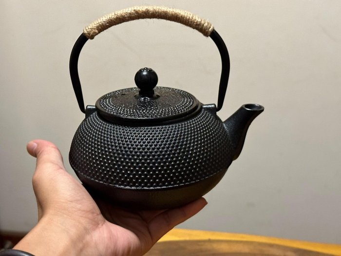 日本中古回流南部鐵器 全新鐵壺 煮茶壺