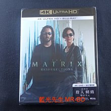 [藍光先生UHD] 駭客任務：復活 UHD+BD 雙碟限定版 The Matrix Resurrections