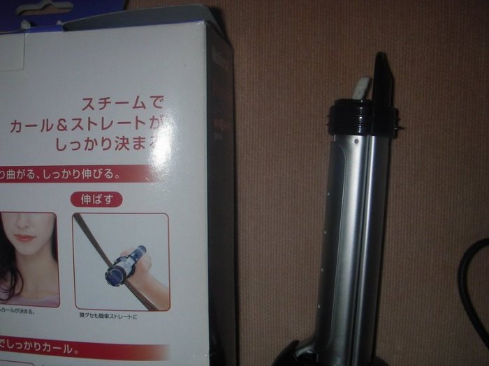 2手National 蒸氣直髮捲燙器，直髮捲髮兩用電捲棒EH1504 | Yahoo奇摩拍賣