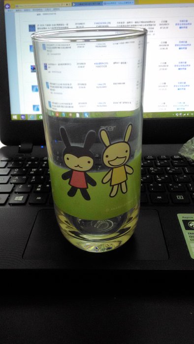 阿朗基兔子姊妹款玻璃杯(特價99元)