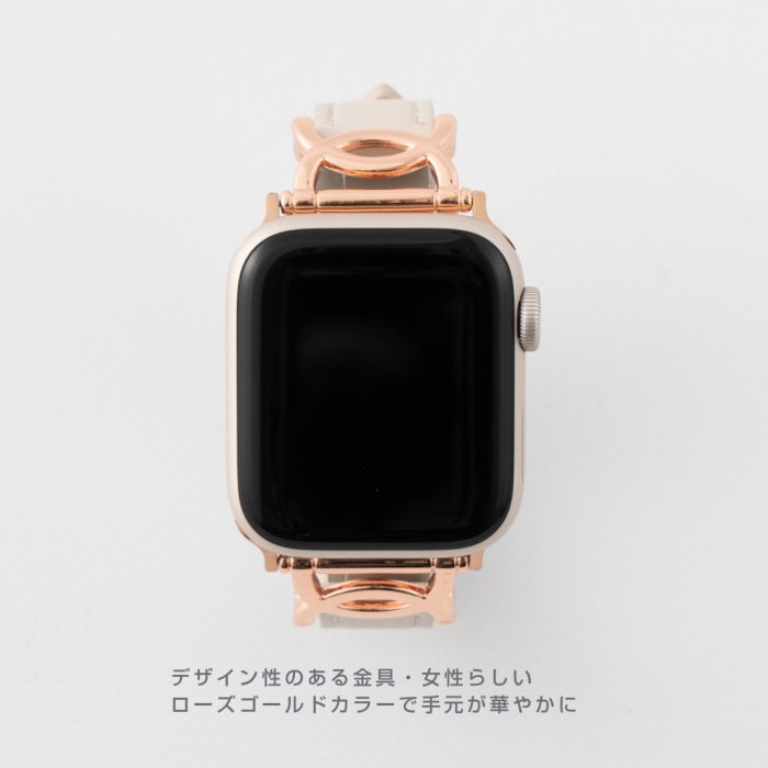 《FOS》日本 Apple Watch Series 8 7 6 5 4 3 SE 合成皮革 錶帶 不銹鋼 手錶 新款