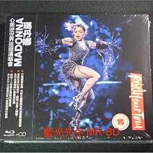 [藍光BD] - 瑪丹娜 : 心叛逆世界巡迴演唱會 Madonna BD + CD 雙碟版 ( 台灣正版 )