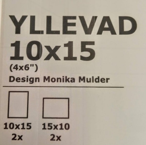 ☆創意生活精品☆IKEA YLLEVAD 相框 適用4*6”或10*15cm相片圖卡 不含上牆螺絲