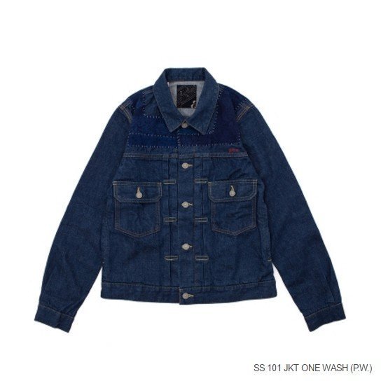 日貨代購CITY】VISVIM SS 101 JKT ONE WASH P.W. ICT 牛仔外套腰果花