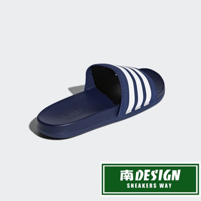 南 2021 3月Adidas ADILETTE COMFORT SLIDES B42114 藍白色 愛迪達 拖鞋 男女