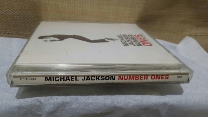 湘芸（邁克爾杰克遜 Michael Jackson - ）Number Ones 4張明信片 新力回函卡 有歌詞 CD片