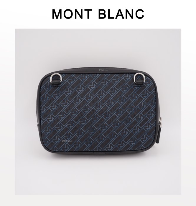 《十九號二手屋》Montblanc 萬寶龍 M GRAM 4810 系列梳洗包 手拿包 可當斜背包
