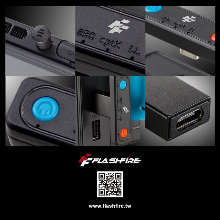 【一起玩】Flashfire 藍芽 5.0 音訊發射器 FOR NS SWITCH/PS4/PS5/PC HSA1000