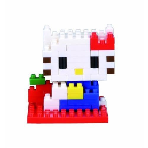 KAWADA 河田 nanoblock 迷你積木 三麗鷗 Hello Kitty 凱蒂貓 NBCC-001