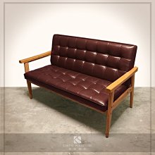 S-02 K-Chair 雙人扶手沙發〝限時優惠〞【光悅制作】餐廳 咖啡廳 民宿 餐椅 設計傢俱