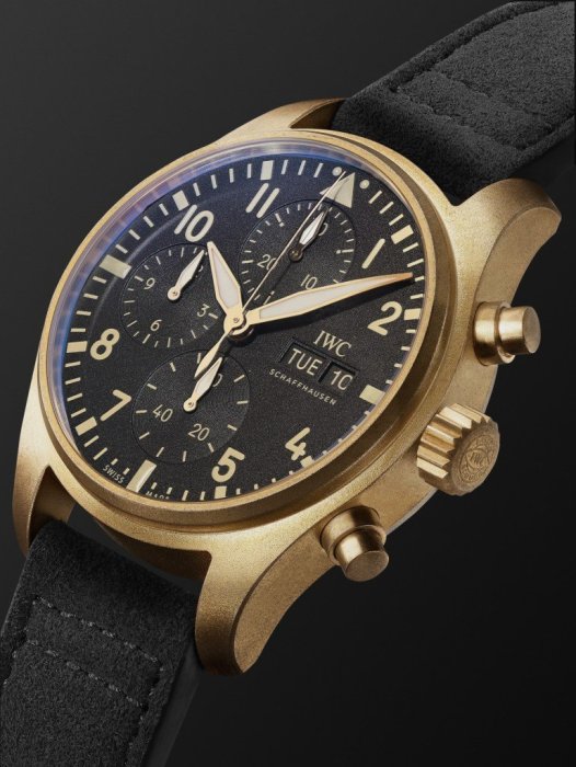 IWC 10 Years of MR PORTER Limited Edition 飛行員計時青銅錶（國外熱門單品）