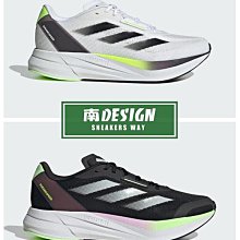 南🔥2023 12月 ADIDAS DURAMO SPEED 跑步 慢跑 高低差 男女 黑白IE5475 白ID8356