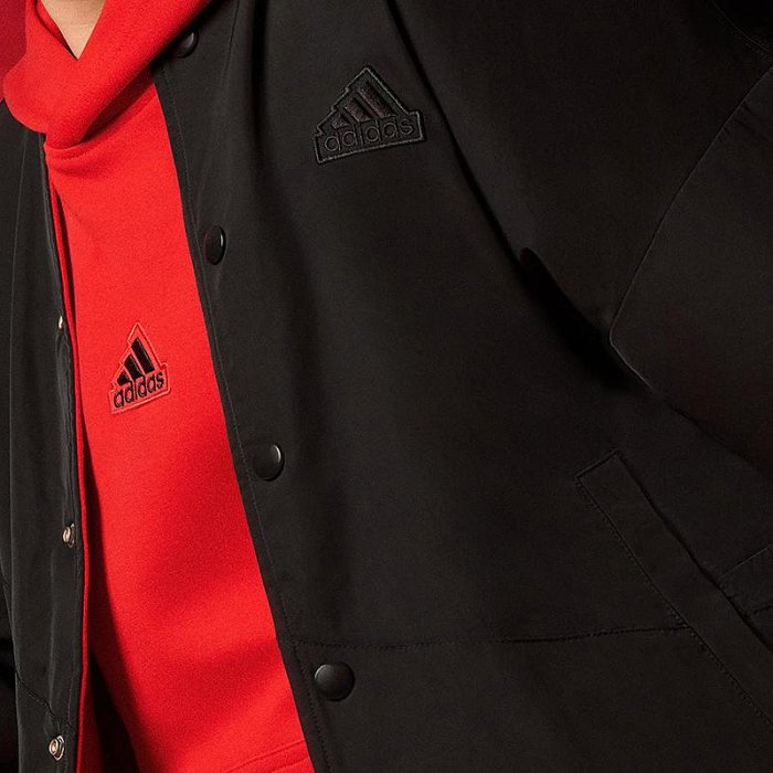 Adidas阿迪達斯男大童外套2024龍年新年款雙面穿飛行員夾克IT4057