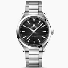 OMEGA 220.10.41.21.01.001 歐米茄 AQUA TERRA手錶 41mm 海馬150 黑面盤鋼錶帶