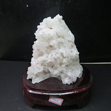 【競標網】頂級漂亮巴西天然3A白水晶簇原礦740公克(贈座)(網路特價品、原價2500元)限量一件