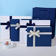 禮物盒子空盒精美長方形簡約禮盒包裝盒圍巾禮物盒商務定制禮品盒~特價