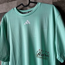 Retro CLUB【一元起標】【全新】ADIDAS HIIT BASE 綠色 短袖訓練上衣 LOGO設計 F24434