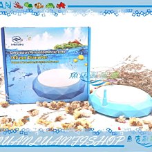 【魚店亂亂賣】HT100極細低壓奈米圓盤氣泡石/圓型細化器10cm(藍色)綿密氣泡石(空氣馬達使用)