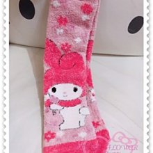 ♥小花花日本精品♥Hello Kitty 美樂蒂Melody毛襪棉襪保暖襪站姿花朵粉色冬天必備日本限定77705006