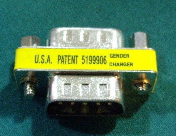 ...點子電腦-北投...全新◎RS232 Port 公 to 公轉接頭◎9PIN，只賣50元