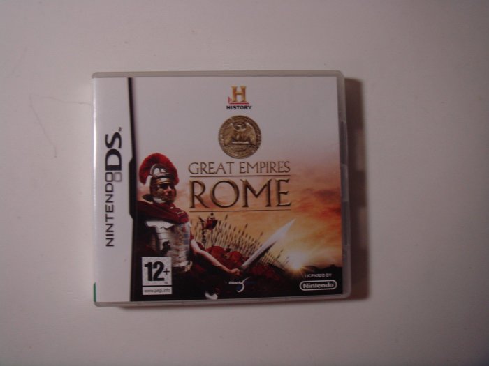 NDS 偉大的帝國 羅馬 英文版 GREAT EMPIRES ROME(英文字,台灣機可玩)