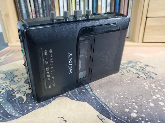 原裝索尼 磁帶機 卡帶機 sony 磁帶機。隨身聽