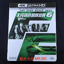 [藍光先生UHD]  玩命關頭6 Fast & Furious 6 UHD + BD 雙碟限定版 (傳訊正版)