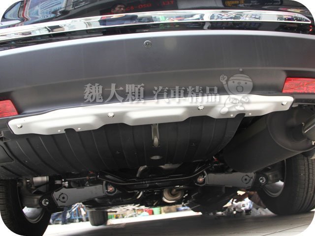 【魏大顆 汽車精品】SUPER CR-V(13-16)專用 前下護板+後下護板ー前後下護板 CRV 4代 4.5代