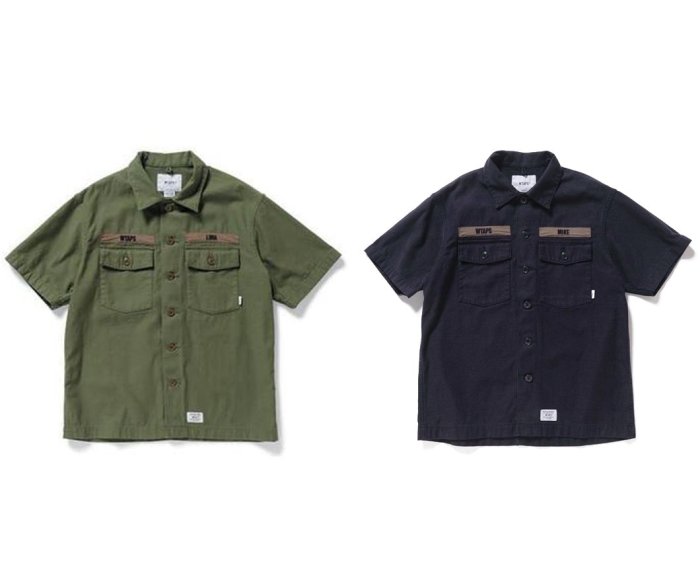 希望商店】WTAPS BUDS SS SHIRT 18SS 單寧兩袋軍衫| Yahoo奇摩拍賣