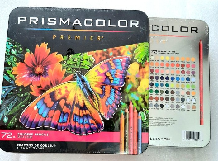 蝴蝶新包裝美國Prismacolor 油性色鉛筆72色~《三盒》贈小禮物