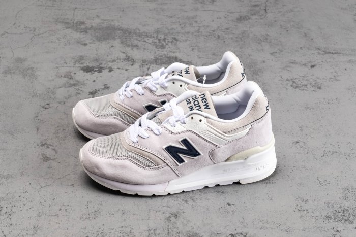 New Balance M997 白灰 麂皮 復古 休閒運動慢跑鞋 男女鞋 M997JOL