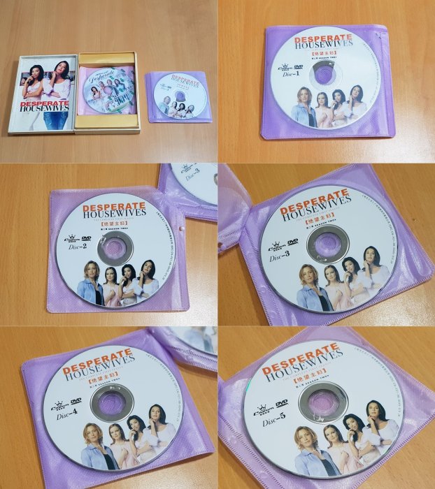 正版DVD 絕望的主婦Desperate Housewives 第一季完整版+第二季SEASON TWO (簡體版)