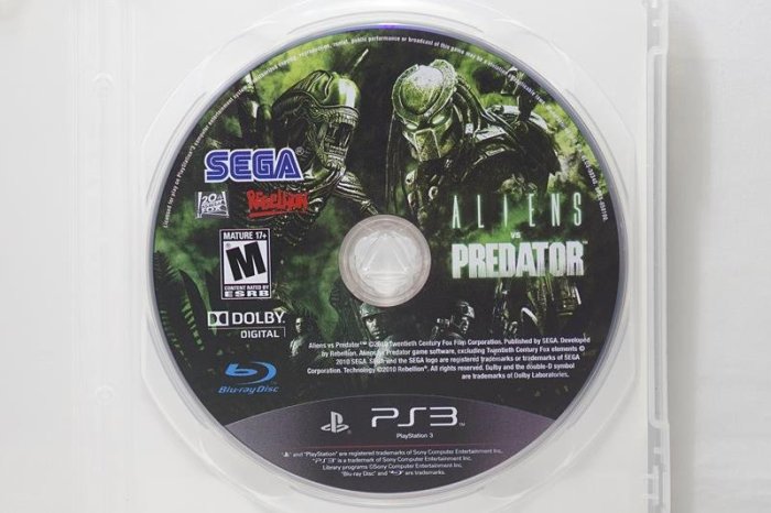 PS3 美版 異形戰場 Aliens vs. Predator