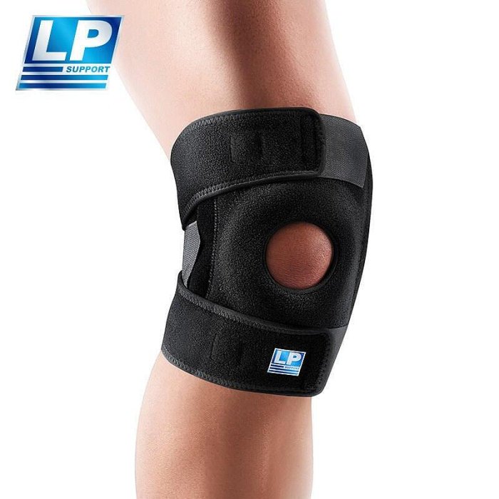 【現貨】LP 733CN 透氣彈簧支撐型護膝 登山舞蹈網排足籃羽毛球運動護膝
