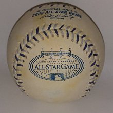 貳拾肆棒球--美國帶回職棒大聯盟MLB 2008 All-star全明星賽紐約洋基球場比賽用球/ Rawlings 製造